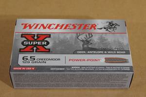 lot 42 image: 20 Winchester Super-X 6.5 Creedmoor 129 Gr Power-Point Ammo