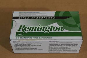 lot 46 image: 50 Remington UMC .30 Carbine 110 Gr MC Ammo
