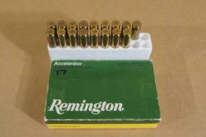 lot 76 image: 17 Remington Accelerator .30-06 Sprg 55 Gr PSP Ammo