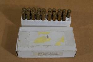 lot 77 image: 19 Reloaded .30-30 Win 125 Gr Green Tip Ammo