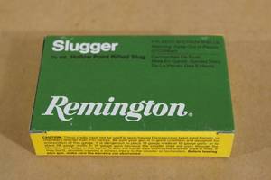 lot 83 image: 5 Remington Slugger 16 Gauge 2-34 45 Oz HP Rifled Slugs