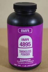 lot 105 image: 1 Lb IMR 4895 Smokeless Gun Powder