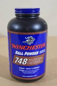lot 111 image: 1 Lb Winchester 748 Ball Smokeless Gun Powder