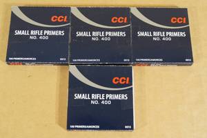 lot 119 image: 400 CCI No 400 Small Rifle Primers
