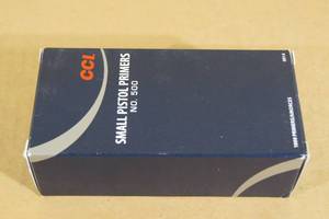 lot 121 image: 1000 CCI No 500 Small Pistol Primers