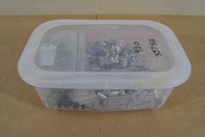 lot 102 image: Bin of .357 Sig Empty Casings