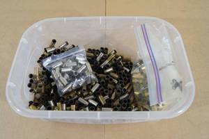 lot 99 image: Bin of .38 Casings - AutoSuperSuper Auto