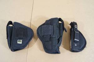lot 141 image: 3 Nylon Holsters