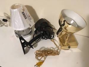 Grouping of 4 Small Lamps