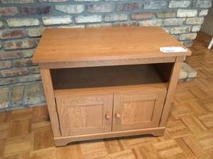 Wooden Rolling CartStand