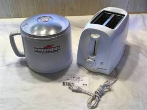 Ice Cream Maker & Toaster