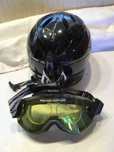 Ski Helmet and Goggles