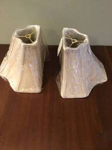 Pair of Specialty Lamp Shades