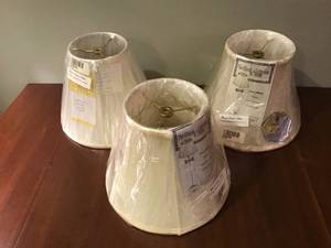 Set of 3 Similar Lamp Shades