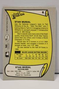 1988 Pacific Baseball Legends Lot Of 7 Cards