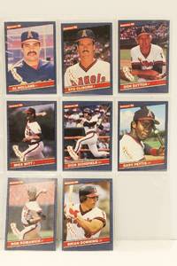 Angels Baseball Players1986 Dunruss Lot Of 8 Cards