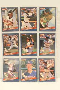 Angels Baseball Players 1986 Donruss Cards Lot Of 9 Cards