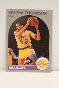 Mychal Thompson 1990 - 91 The Official NBA Card # 160