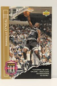 1993-94 Shaquille ONeal Upper Deck Locker Talk # LT3 HOF