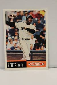 Barry Bond 2002 Topps Total Pre-Production # PP1 Card