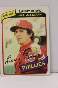 Larry Bowa # 630,1980 Topps Baseball Card
