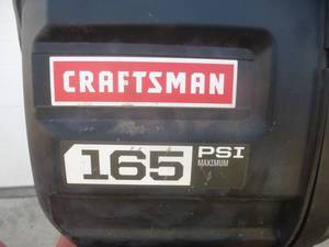 Craftsmen Air Compressor 165