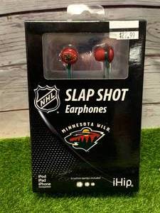 lot 14 image: New Minnesota Wild Slapshot Earphones
