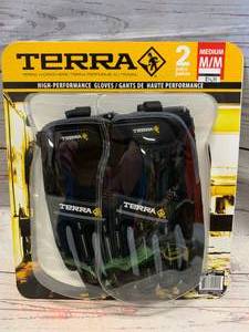 lot 21 image: New Two Pack High Performance Gloves Size Medium
