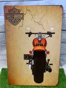 lot 37 image: New Harley-Davidson Metal Sign Approx 8 X 12