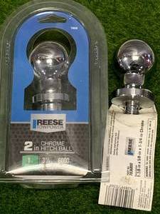 lot 45 image: New Reese 1 78 & 2 Chrome Ball Hitches
