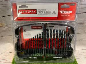 lot 47 image: New Craftsman 21 Piece Drill Bits Set