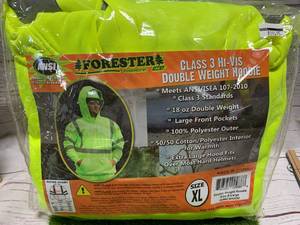 lot 52 image: New Class 3 High Viz Double Weight Sweat Shirt XL