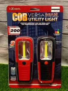 lot 91 image: New COB Versa Beam Lights (Batteries Included)