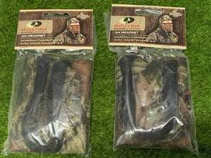 lot 99 image: Lot of Two New Camo Hunting Head Nets
