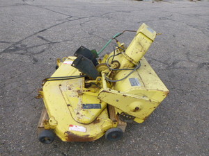 lot 17 image: John Deere Mower Deck and Snowblower