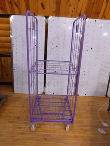 lot 51 image: Rolling Wire UtilityShop Cart