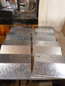 lot 53 image: 8 Metal Ramp Ends