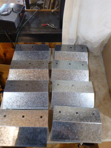 lot 54 image: 8 Metal Ramp Ends
