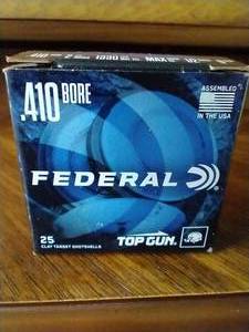 25 Rounds .410 Clay Target Ammunition