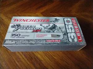 20 Rounds 350 Legend Extreme Point Ammunition