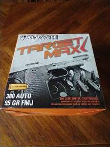 200 Rounds .380 FMJ Ammunition