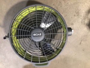 RYOBI ONE 18V Hybrid 18 in. Air Cannon Drum Fan