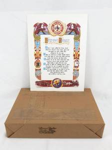 lot 81 image: Lot of 200 Vintage 1994 Firemans Prayer Prints