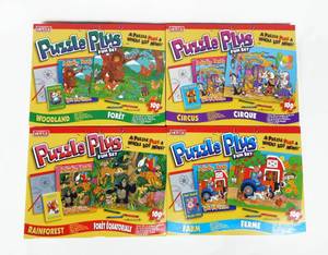 lot 90 image: Lot of 4 Vintage 1999 Sealed Hoyle Puzzle Plus Fun Sets