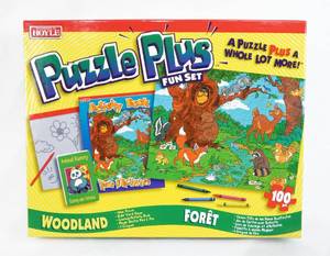 lot 92 image: Lot of 4 Vintage 1999 Sealed Hoyle Puzzle Plus Fun Sets