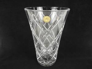 lot 210 image: Vintage J.G. Durham Lead Crystal Vase