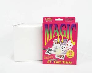 lot 110 image: Case of 12 Vintage 1997 Hoyle Magic II Card Trick Games