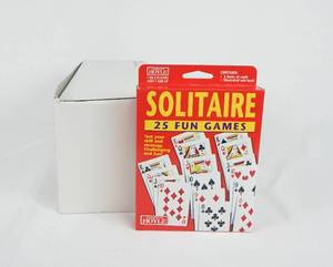 lot 111 image: Case of 12 Hoyle Solitaire Card Games