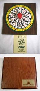 lot 51 image: Vintage 1969 Hoyle Spin Poker Sealed Game