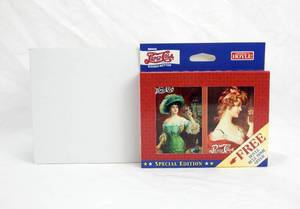 lot 170 image: Box of 12 Vintage 1997 Pepsi Antique Advertisements Tin and Two Deck Playing Card Sets